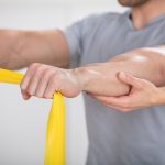 Überung mit Strechband